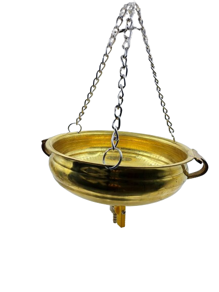 Shirodhara pot brass -2